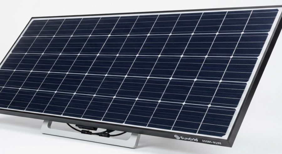 585W N-Type Mono Solar Panel - High Efficiency — alternate view